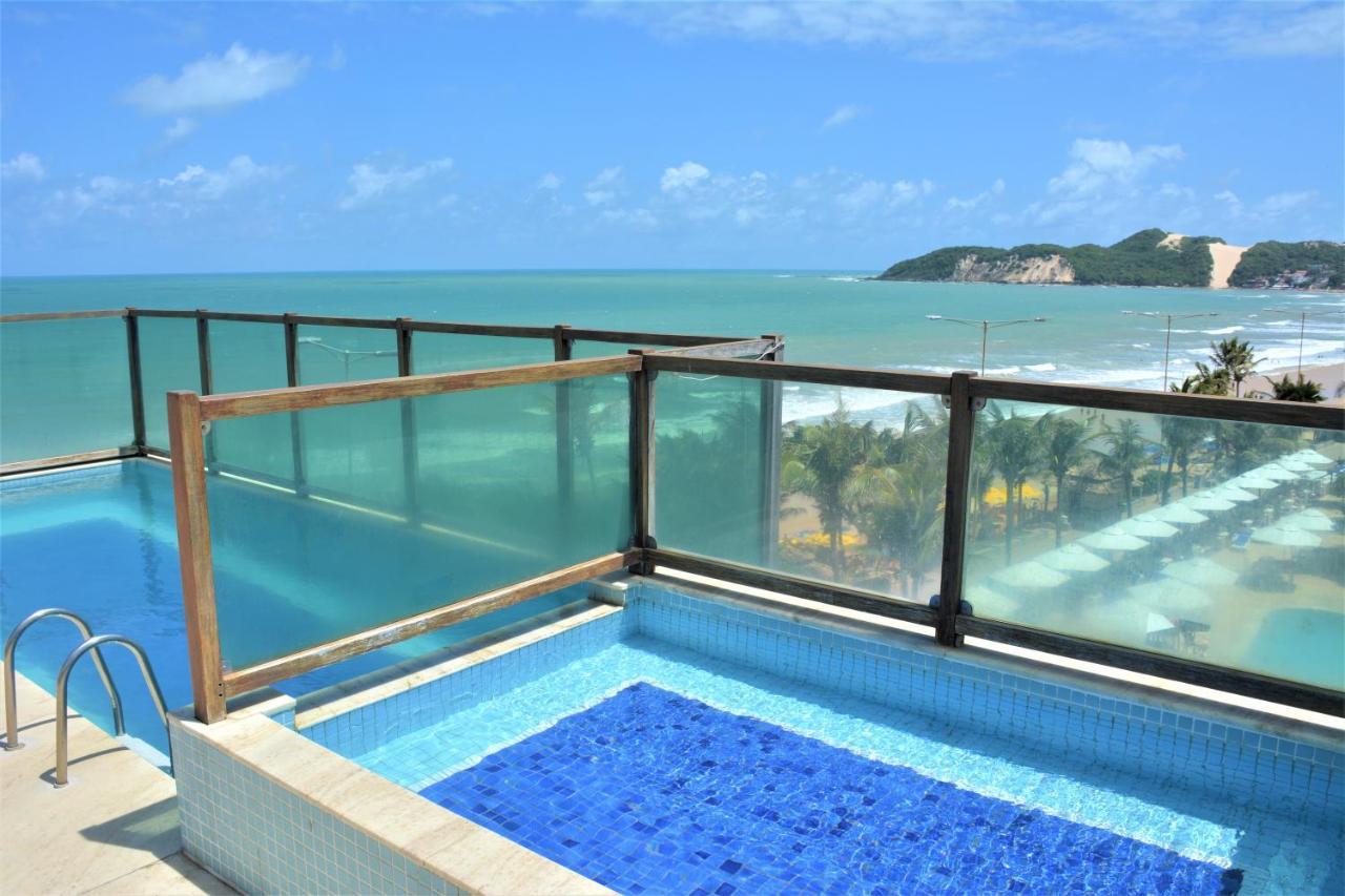 Na Praia - Araca 407 Luxo - Lateral Vista Mar Natal Bagian luar foto