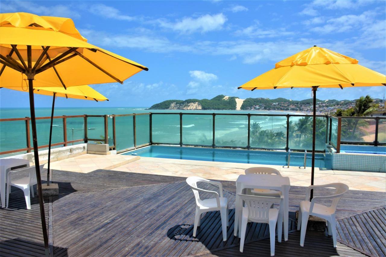 Na Praia - Araca 407 Luxo - Lateral Vista Mar Natal Bagian luar foto